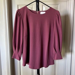 Mauve blouse